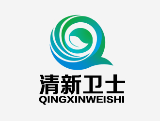 余亮亮的清新衛(wèi)士logo設(shè)計