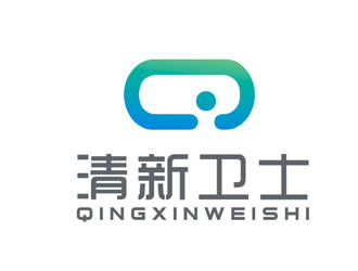 楊占斌的清新衛(wèi)士logo設(shè)計