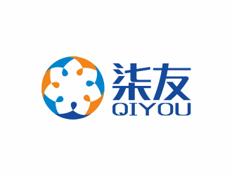 何嘉健的安徽柒友商業(yè)運營管理有限公司logo設(shè)計