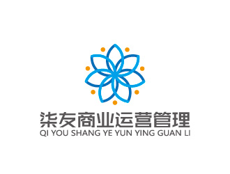 周金進(jìn)的安徽柒友商業(yè)運營管理有限公司logo設(shè)計