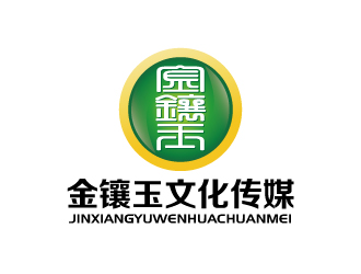 張俊的山西金鑲玉文化傳媒有限公司！金鑲玉logo設(shè)計(jì)