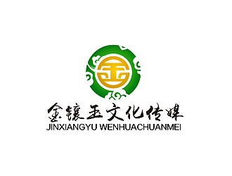 秦曉東的山西金鑲玉文化傳媒有限公司！金鑲玉logo設(shè)計(jì)