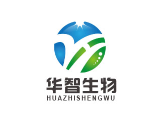 朱紅娟的華智生物科技股份有限公司logo設(shè)計