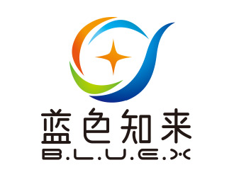 向正軍的上海藍(lán)色知來科技有限公司logo設(shè)計