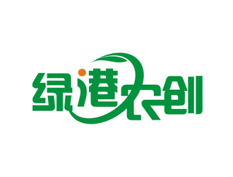 孫永煉的綠港農(nóng)創(chuàng)logo設(shè)計