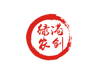 譚家強的綠港農(nóng)創(chuàng)logo設(shè)計