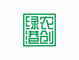 劉小勇的綠港農(nóng)創(chuàng)logo設(shè)計