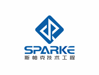 湯儒娟的品牌：sparke ，公司名稱：秦皇島斯帕克技術(shù)工程有限公司logo設(shè)計