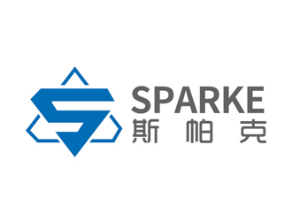 趙鵬的品牌：sparke ，公司名稱：秦皇島斯帕克技術(shù)工程有限公司logo設(shè)計(jì)