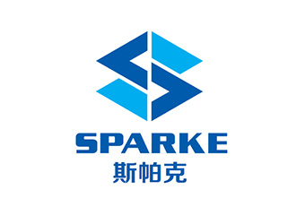 吳曉偉的品牌：sparke ，公司名稱：秦皇島斯帕克技術(shù)工程有限公司logo設(shè)計