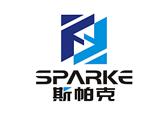 勞志飛的品牌：sparke ，公司名稱：秦皇島斯帕克技術(shù)工程有限公司logo設(shè)計(jì)