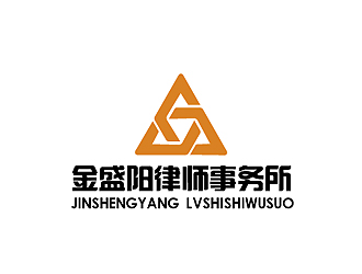 秦曉東的金盛陽律師事務(wù)所logo設(shè)計(jì)