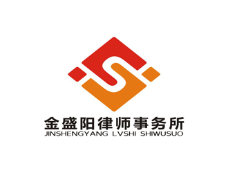 孫永煉的金盛陽律師事務(wù)所logo設(shè)計(jì)