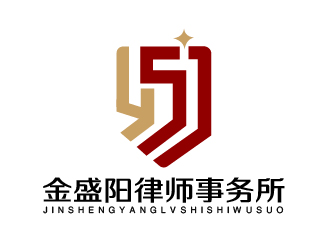 趙軍的金盛陽律師事務(wù)所logo設(shè)計(jì)