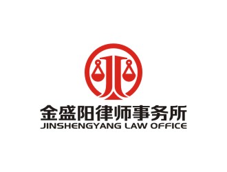 曾翼的金盛陽律師事務(wù)所logo設(shè)計(jì)