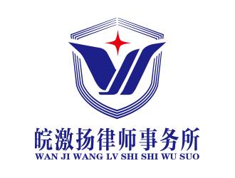 向正軍的安徽皖激揚(yáng)律師事務(wù)所logo設(shè)計(jì)