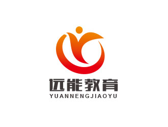 朱紅娟的遠(yuǎn)能教育logo設(shè)計