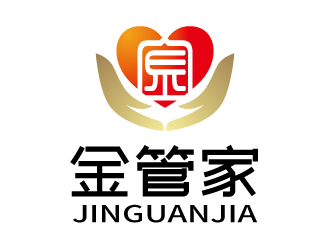 張俊的金管家/廣東金管家家政服務(wù)有限公司logo設(shè)計(jì)