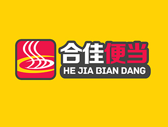 潘樂的合佳便當(dāng)logo設(shè)計