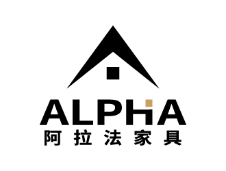 張俊的寧波阿拉法家具有限公司 NINGBO ALPHA FURNITURE CO.,LTD.logo設(shè)計(jì)