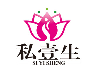 向正軍的私壹生logo設(shè)計