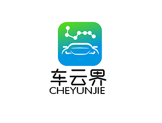 秦曉東的車云界logo設(shè)計