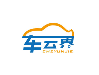 朱紅娟的車云界logo設(shè)計