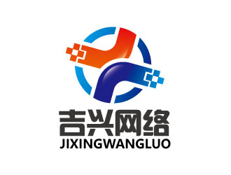 連杰的杭州吉興網(wǎng)絡科技有限公司logo設計