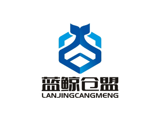 曾翼的藍鯨倉盟logo設計