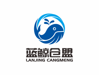 何嘉健的藍鯨倉盟logo設計