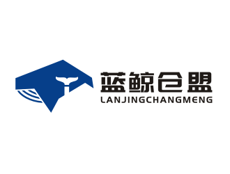 姜彥海的藍鯨倉盟logo設計