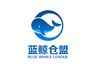 吳曉偉的藍鯨倉盟logo設計