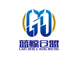 李冠良的藍鯨倉盟logo設計