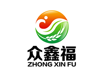 潘樂的眾鑫福食品類標志設計logo設計