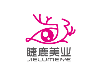 葉美寶的睫鹿美業(yè)美容服務(wù)logo設(shè)計(jì)