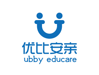 張俊的優(yōu)比安親兒童教育logo設計