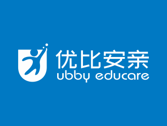 何嘉健的優(yōu)比安親兒童教育logo設計