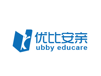 黃安悅的優(yōu)比安親兒童教育logo設計