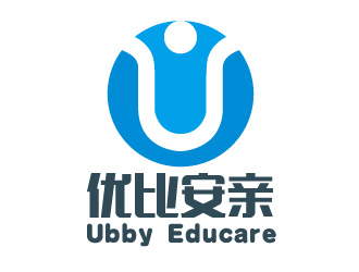 宋從堯的優(yōu)比安親兒童教育logo設計