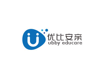 朱紅娟的優(yōu)比安親兒童教育logo設計