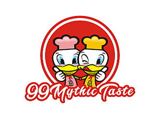 勞志飛的99 Mythic Taste（學(xué)生時期（成長期）的鴨子）logo設(shè)計