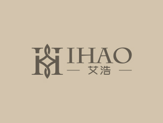 黃安悅的艾浩睡衣服裝品牌logo設(shè)計