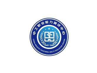 朱紅娟的廣東省中工職業(yè)能力測(cè)評(píng)中心logo設(shè)計(jì)