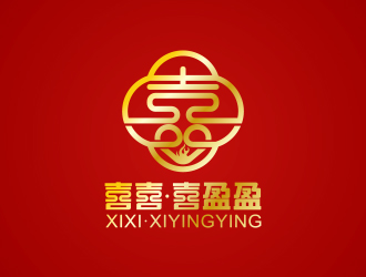 喜喜.喜盈盈logo設(shè)計