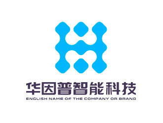 鐘炬的華因普智能科技logo設計