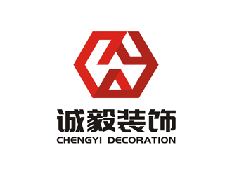 譚家強(qiáng)的誠(chéng)毅室內(nèi)裝飾設(shè)計(jì)工作室logo設(shè)計(jì)