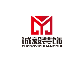 孫金澤的誠毅室內裝飾設計工作室logo設計