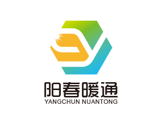 黃安悅的遵義陽春暖通設備有限公司logo設計