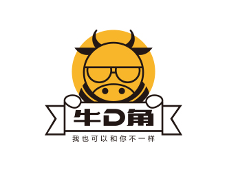 孫金澤的牛D角logo設計