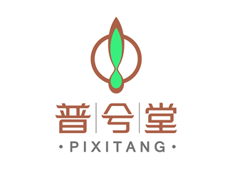 唐國強(qiáng)的普兮堂茶文化logo設(shè)計